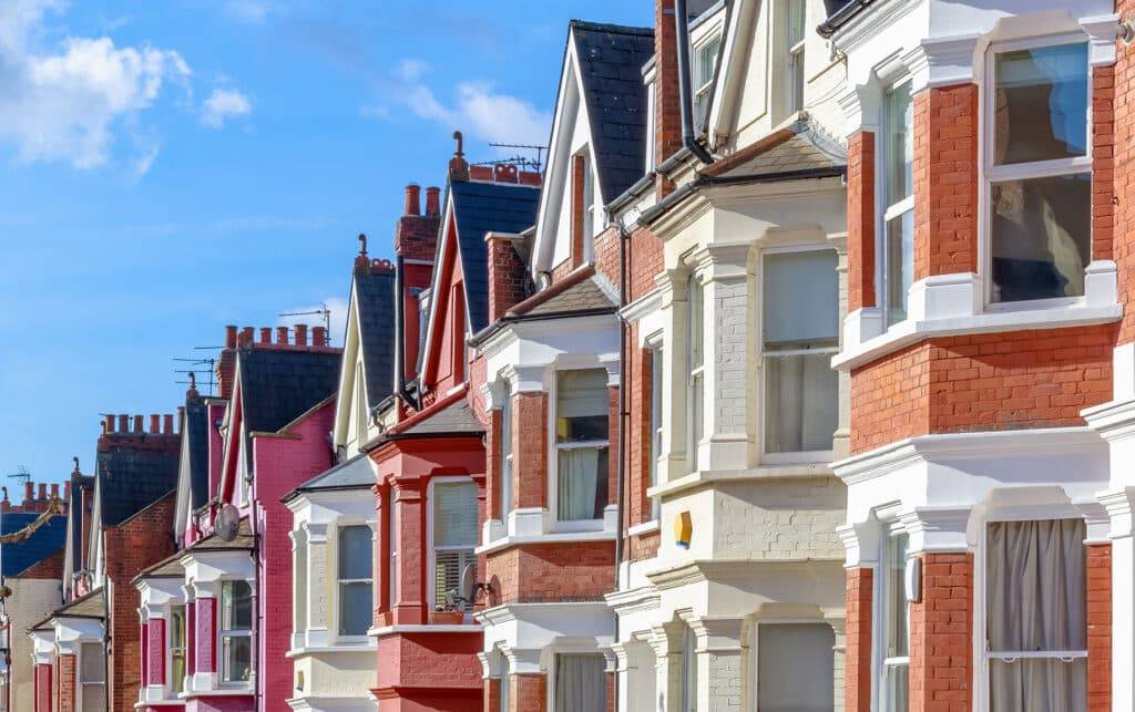 Graph showing the rise in UK property prices and implications for investors in 2025